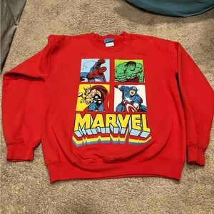 Marvel comic sweatshirt